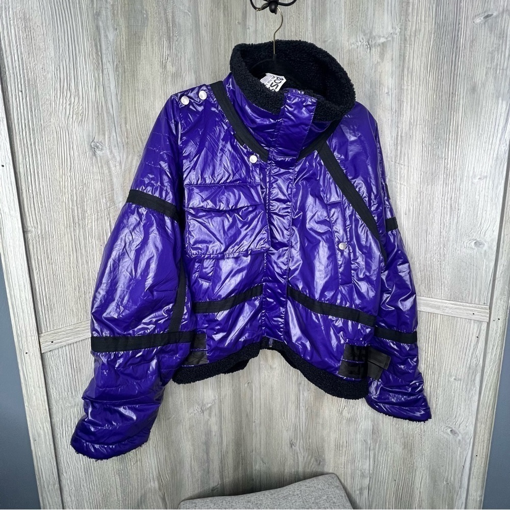 Free People Vagabond Puffer Bomber Jacket